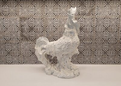 rooster statue